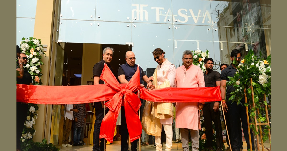 Tasva's Grand Baarat Unveils Opulent Patna Store: A Fusion of Tradition and Contemporary Groom's Fashion